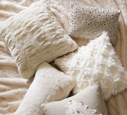 Monique Lhuillier Beaded Lumbar Pillow