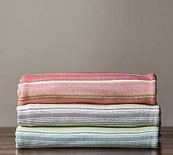 Cannon Stripe Woven Throw Blanket