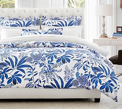 Toile Bird Organic Cotton Duvet Cover &amp; Shams