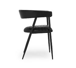 Polina Leather Dining Armchair