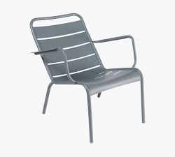 Fermob Luxembourg Stackable Low Outdoor Lounge Chairs - Set of 2