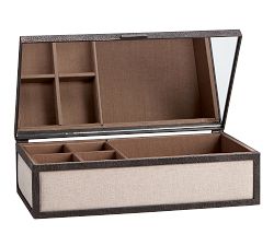 Rustic Luxe Jewelry Box - Neutral