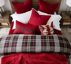 Carson Plaid Cotton Duvet Cover
