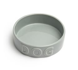 Classic Dog Bowl, Set of 2 - Gray