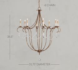 Cabernet Chandelier (32&quot;)