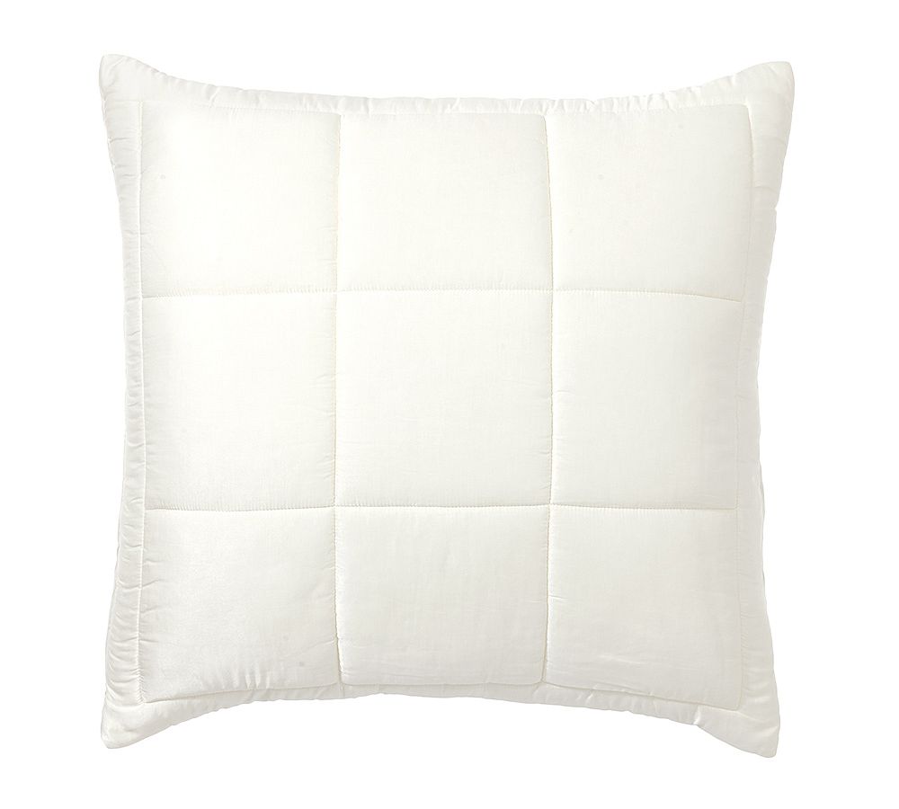 Portia Cotton Silk Quilted Sham