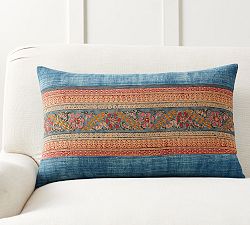 Zazie Pieced Lumbar Pillow Cover