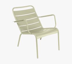 Fermob Luxembourg Stackable Low Outdoor Lounge Chairs - Set of 2