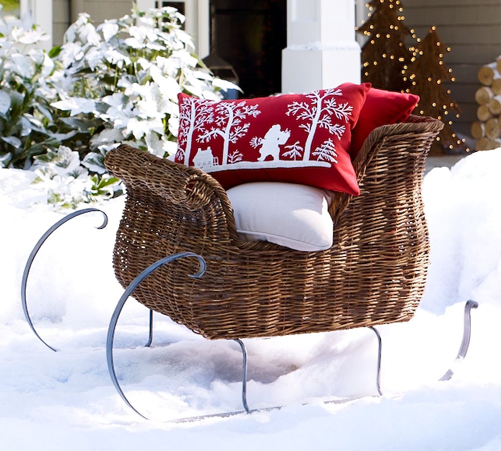 Rattan Sleigh