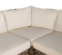 Dunemere Woven 3-Piece Outdoor Sectional (121.5&quot;)