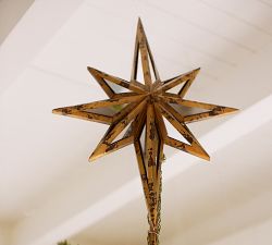 Mirrored Star Tree Topper