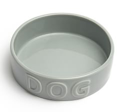 Classic Dog Bowl, Set of 2 - Gray