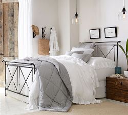 Portia Cotton Silk Quilted Sham