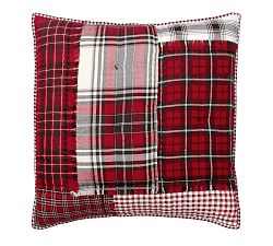Easton Plaid Patchwork Cotton Sham