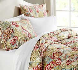 Leslie Floral Reversible Comforter &amp; Shams