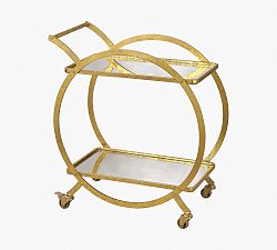 Huck Metal Bar Cart (28.5&quot;)