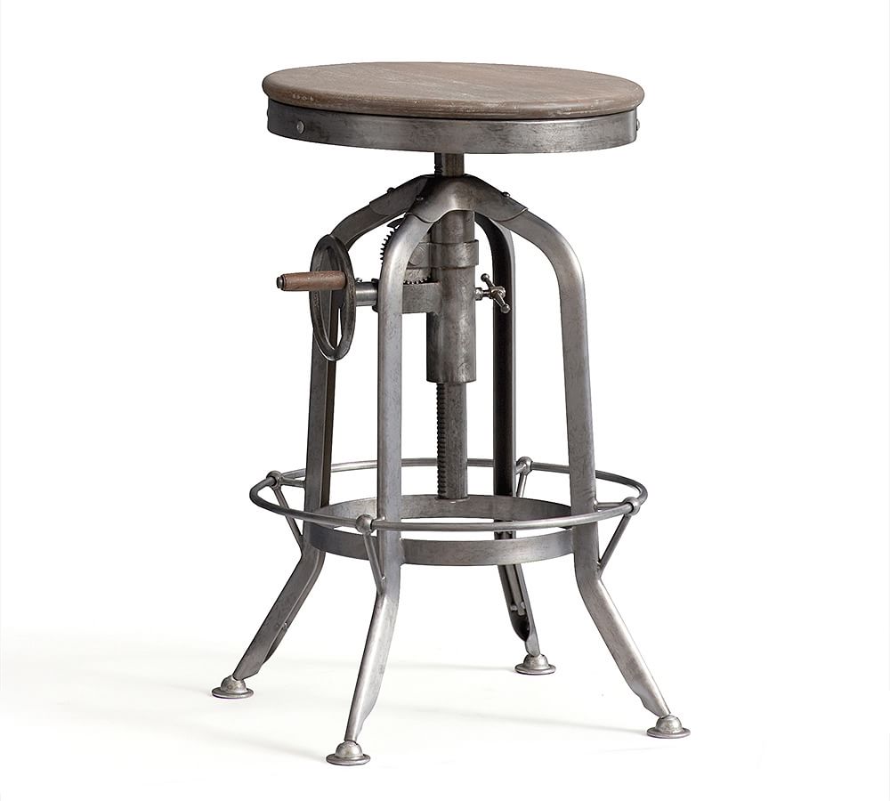 Open Box: Pittsburgh Adjustable Height Bar Stool, Bronze