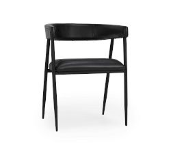 Polina Leather Dining Armchair