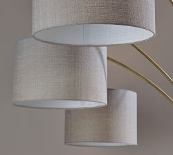 Cleo 3-Arm Metal Arc Lamp (85&quot;)