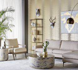 Solange Metal Etagere Bookcase (34&quot;)