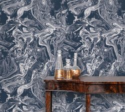 Tokyo Floating Ink Removable Wallpaper