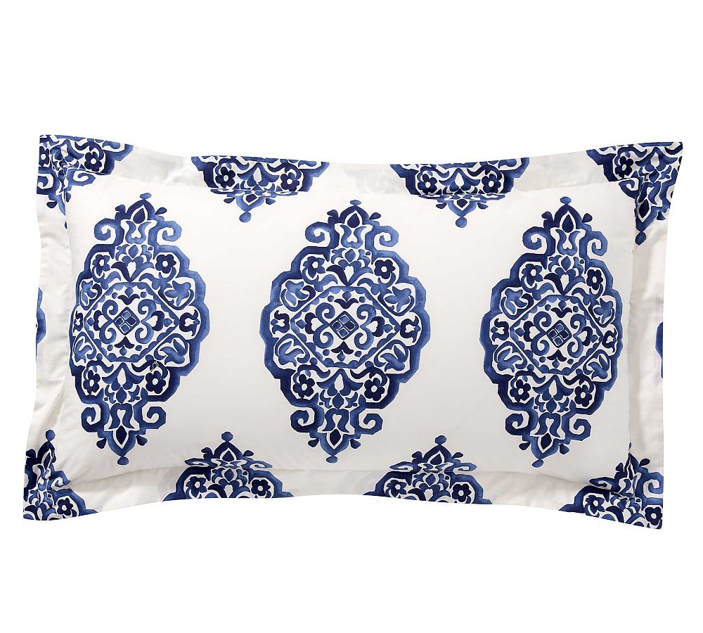 Asher Medallion Percale Sham King Set of 2