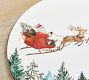 Christmas in the Country Round Cork Placemats - Set of 4