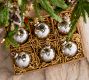 Cut Glass Ornament Box - Set of 6