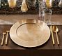 Gold Leaf Charger Plates