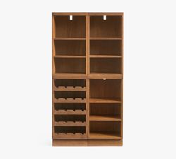Reed Modular Bar Shelf with Wine Storage (36&quot;)