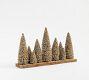 Lit Bottlebrush Tree Centrepiece