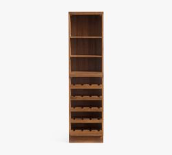 Reed Modular Bar Shelf with Wine Storage (18&quot;)