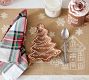 Gingerbread Tree Stoneware Appetizer Plates - Set of 4