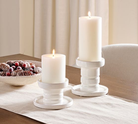 Cecille Ceramic Candleholders