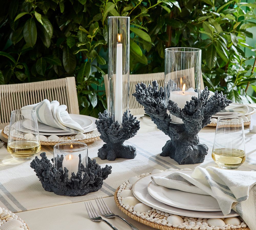 Coral Candleholders