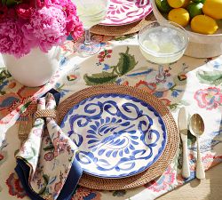 Puebla Outdoor Melamine Salad Plates - Set of 4