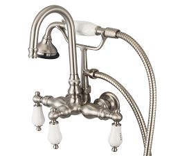 Jolen Deck Mounted Lever Handle Tub Filler with Handshower