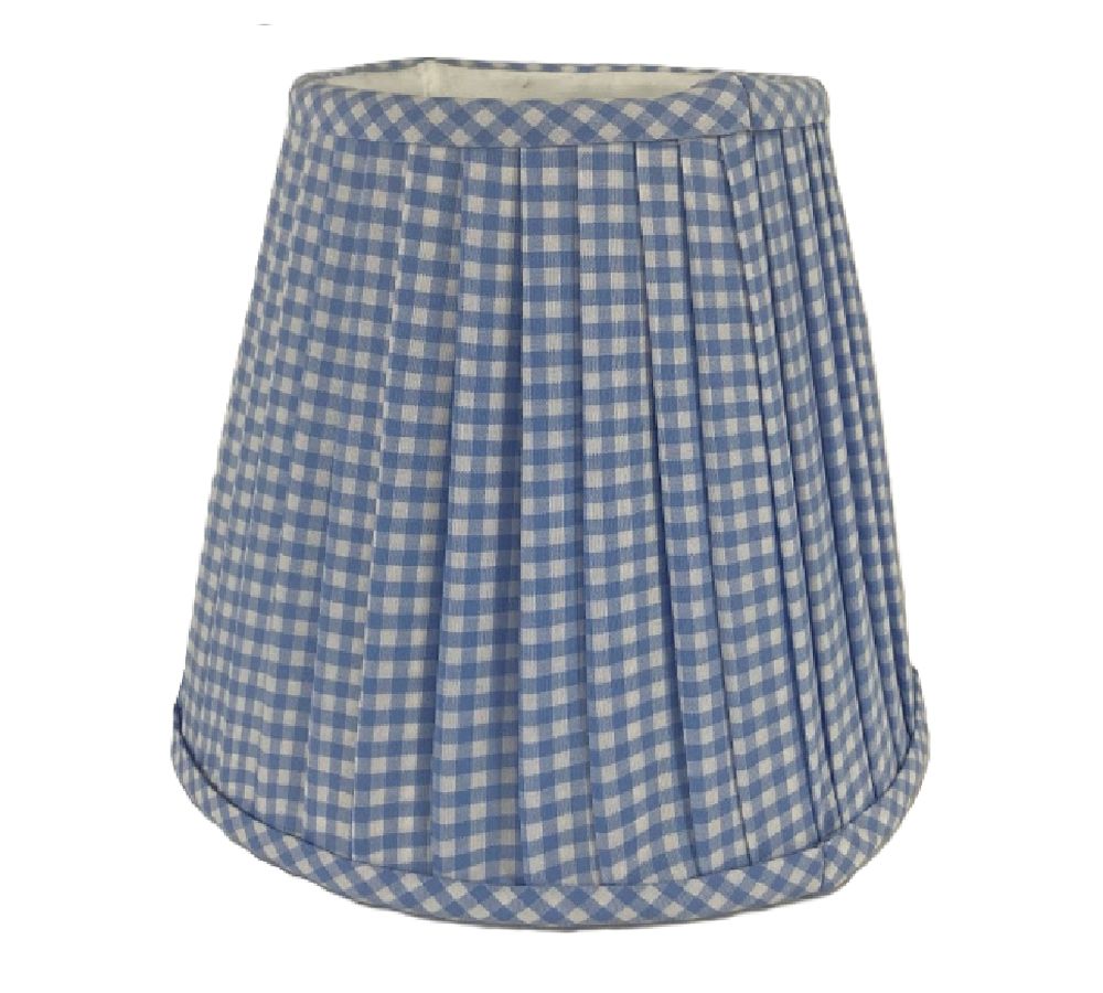 Maison Maison Portable Lamp Gingham Shades