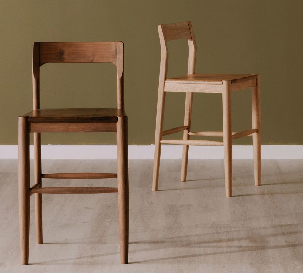 Mandie Stool - Black Bar & Counter Height Options