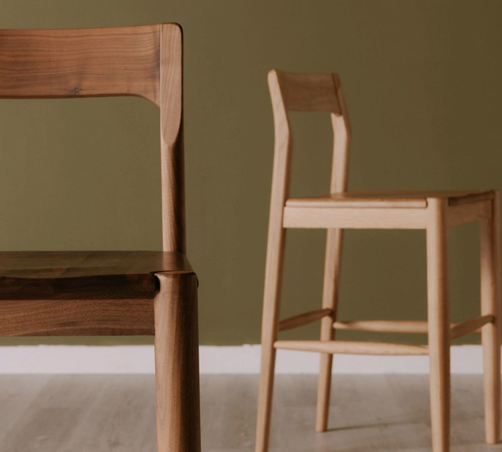 Mandie Stool - Black Bar & Counter Height Options