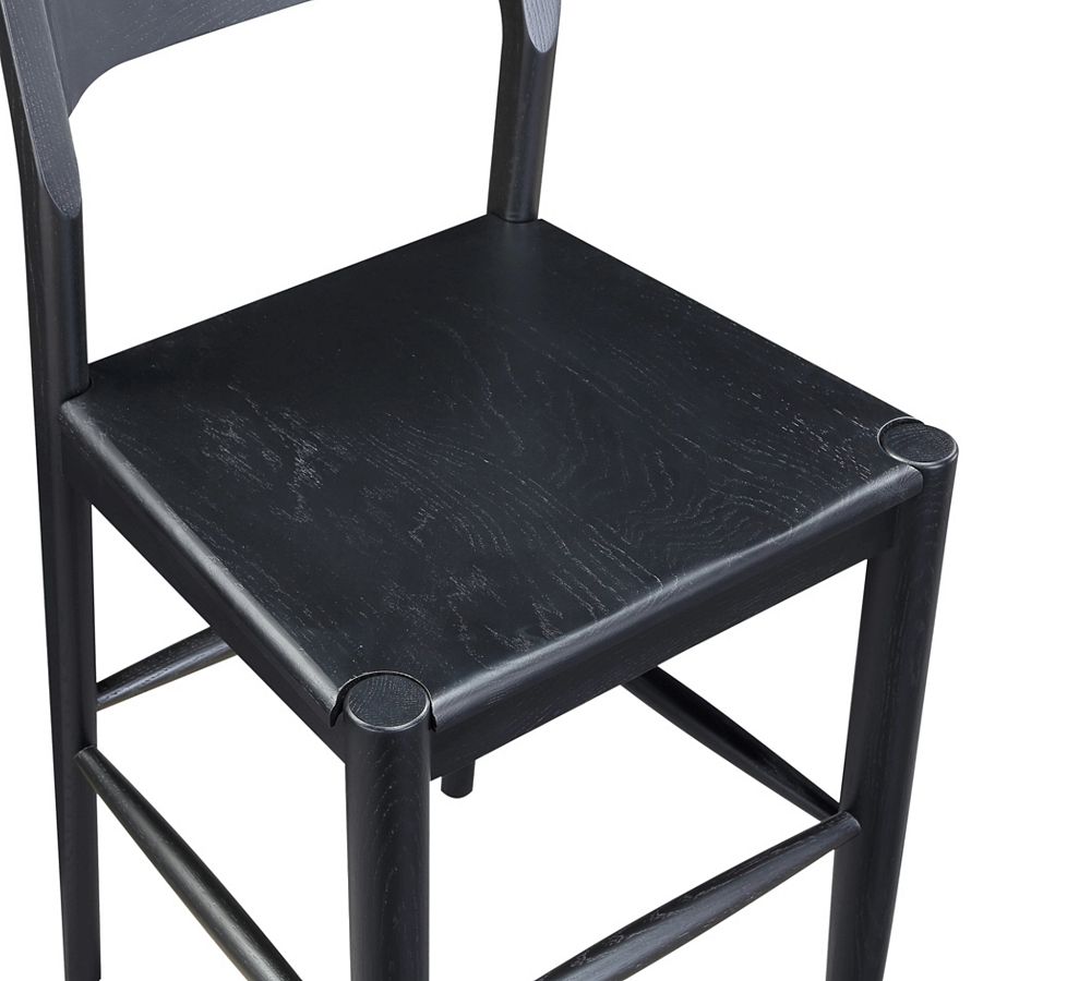 Mandie Stool - Black Bar & Counter Height Options