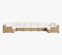Huntington Wicker Slope Arm  8-Piece U-Shaped Outdoor Sectional (100&quot;)
