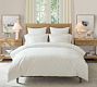 Monique Lhuillier Nell Embriodered Bow Duvet Cover