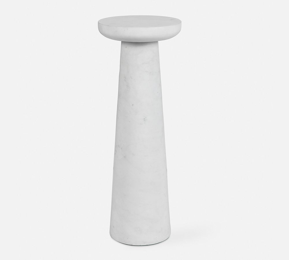 Lusina Round Marble Cocktail Table (8&quot;w)