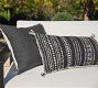 Mullen Striped Outdoor Lumbar Pillow