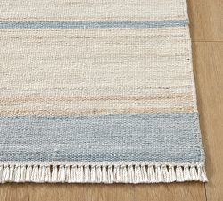 Seaside Striped Outdoor Performance Rug