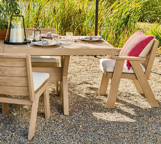 Modern Farmhouse Outdoor Dining & Armchairs