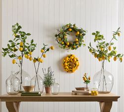 Faux Lemon Branches