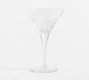 Antique Cut Martini Glasses