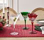 Antique Cut Martini Glasses